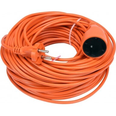 Elektros prailgintojas 2x1mm² sodo Vorel | 40m, 220V Elektros prailgintojas 2x1mm² sodo Vorel | 40m, 220V