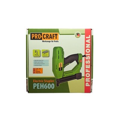 Elektrinis sąvaržų pistoletas „ProCraft PEH600” 2