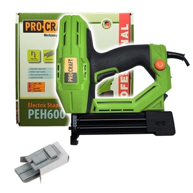 Elektrinis sąvaržų pistoletas „ProCraft PEH600”