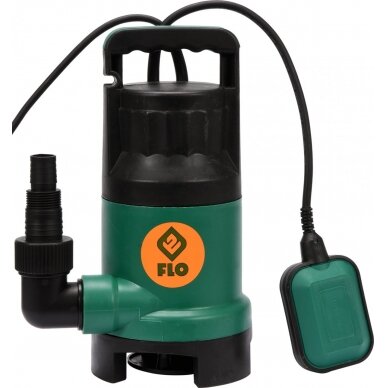 Elektrinis siurblys nešvariam vandeniui 750W, max 7.5m, 14000l/h Flo Elektrinis siurblys nešvariam vandeniui 750W, max 7.5m, 14000l/h Flo