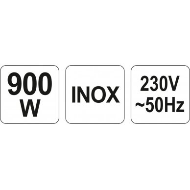 Elektrinis siurblys nešvariam vandeniui 900W, max 8.5m, 16000l/h INOX Flo 2 Elektrinis siurblys nešvariam vandeniui 900W, max 8.5m, 16000l/h INOX Flo 2