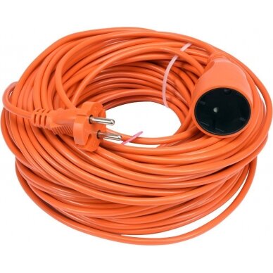 Elektros prailgintojas 2x1mm² sodo Vorel | 40m, 220V Elektros prailgintojas 2x1mm² sodo Vorel | 40m, 220V