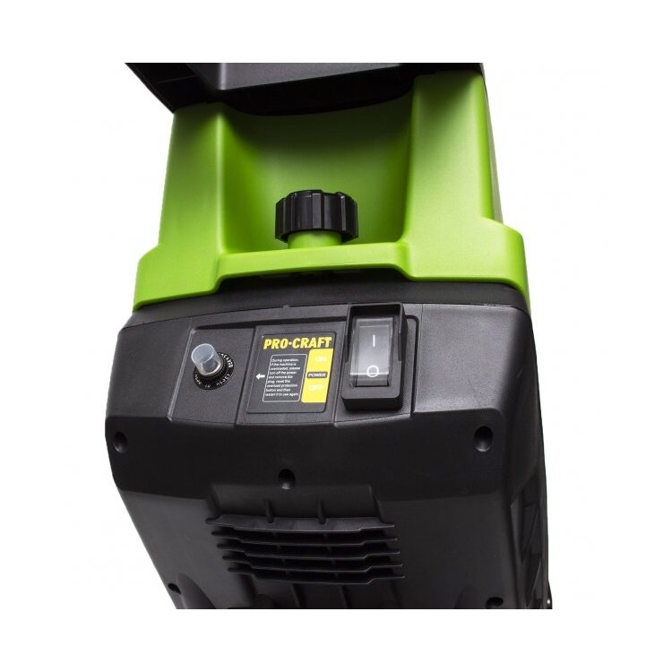 Elektrinis šakų smulkintuvas „ProCraft PSL2400" 4 Elektrinis šakų smulkintuvas „ProCraft PSL2400" 4