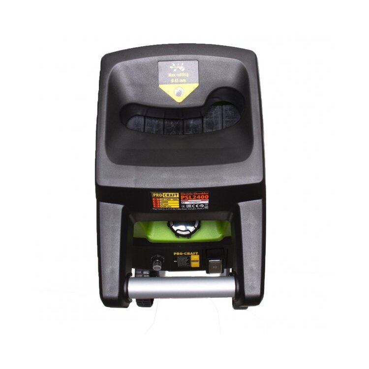 Elektrinis šakų smulkintuvas „ProCraft PSL2400" 7 Elektrinis šakų smulkintuvas „ProCraft PSL2400" 7