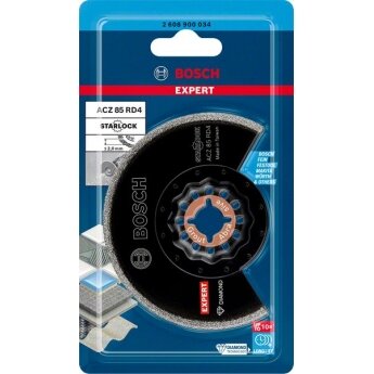 „EXPERT Grout Segment Blade ACZ 85 RD4“ daugiafunkcio įrankio geležtė, 85 mm „EXPERT Grout Segment Blade ACZ 85 RD4“ daugiafunkcio įrankio geležtė, 85 mm