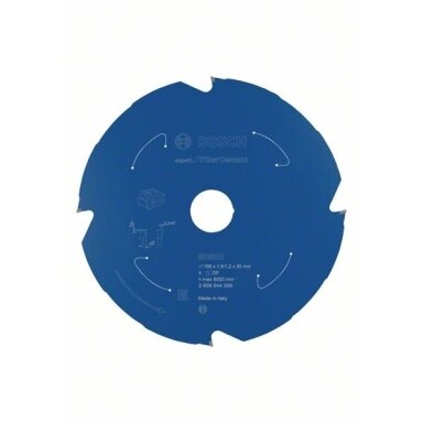 Bosch Expert for Fiber Cement 190x30x1.8/1.2x4T