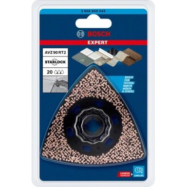 „EXPERT Sanding Plate AVZ 90 RT2“, daugiafunkcio įrankio geležtė, 90 mm „EXPERT Sanding Plate AVZ 90 RT2“, daugiafunkcio įrankio geležtė, 90 mm