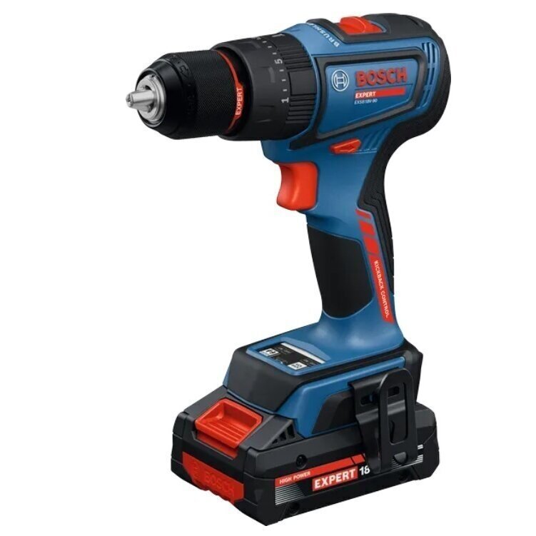 Akumuliatorinis smūginis gręžtuvas Bosch EXPERT EXSB18V-90 Solo, LB 06019R3100 1
