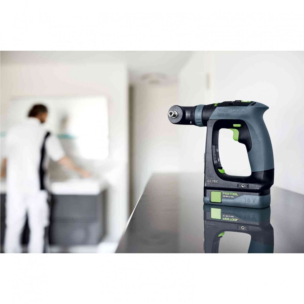 Festool Akumuliatorinis gręžtuvas-suktuvas CXS 18 C 3,0-Plus 5 Festool Akumuliatorinis gręžtuvas-suktuvas CXS 18 C 3,0-Plus 5