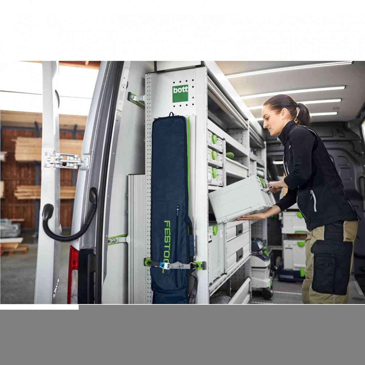 FESTOOL Systainer³ SYS3 L 237 įrankių dežė 204848 1 FESTOOL Systainer³ SYS3 L 237 įrankių dežė 204848 1