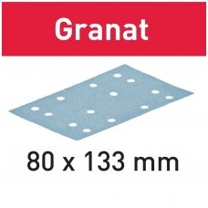 Festoo Šlifavimo popierius STF 80X133  Granat ( 100vnt )