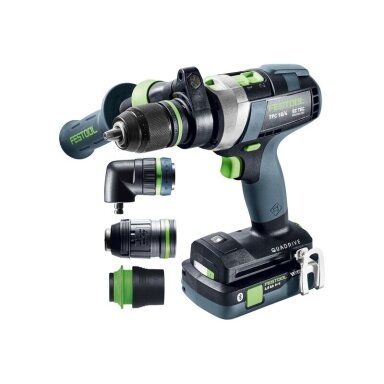 Festool Akumuliatorinis kalantis gręžtuvas-suktuvas QUADRIVE TPC 18/4 5,0/4,0 I-Set/XL Festool Akumuliatorinis kalantis gręžtuvas-suktuvas QUADRIVE TPC 18/4 5,0/4,0 I-Set/XL