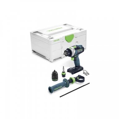 Festool Akumuliatorinis kalantis gręžtuvas-suktuvas QUADRIVE TPC 18/4 I-Basic 575604 Festool Akumuliatorinis kalantis gręžtuvas-suktuvas QUADRIVE TPC 18/4 I-Basic 575604