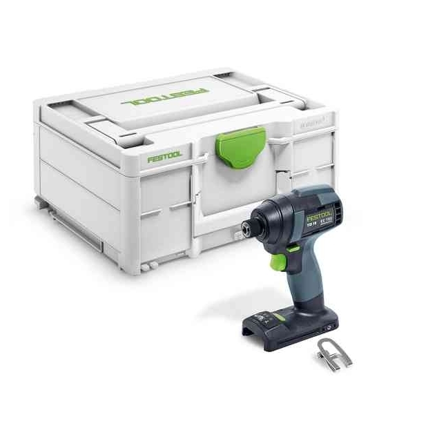 Festool TID 18-Basic Akumuliatorinis smūginis suktuvas (576481) (18V be akumuliatoriaus ir kroviklio) Festool TID 18-Basic Akumuliatorinis smūginis suktuvas (576481) (18V be akumuliatoriaus ir kroviklio)