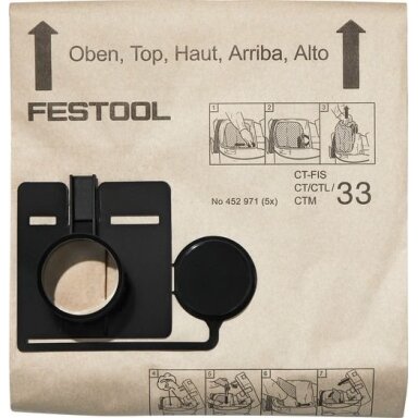 Filtro maišas FIS-CT 33/5
