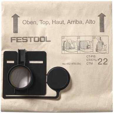Filtro maišas FIS-CT 44/5 Filtro maišas FIS-CT 44/5