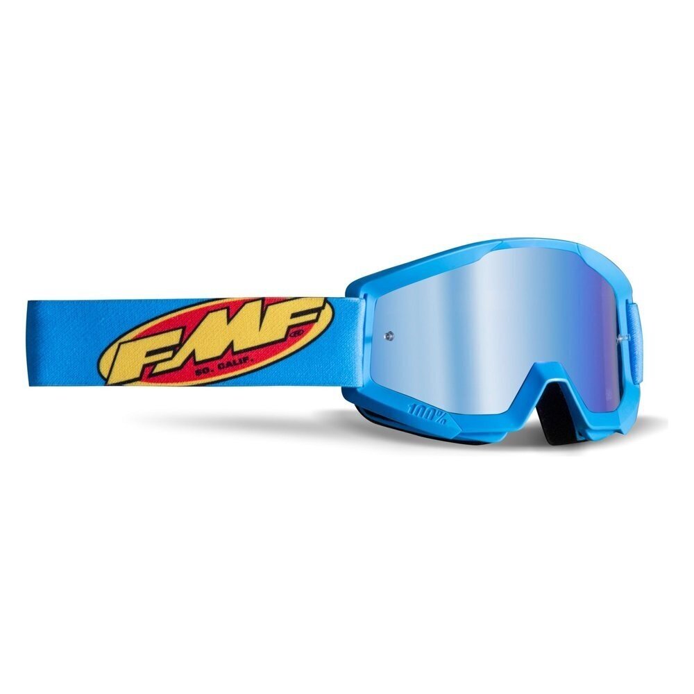 FMF Goggles Powercore Core Cyan (Mirror) akiniai FMF Goggles Powercore Core Cyan (Mirror) akiniai