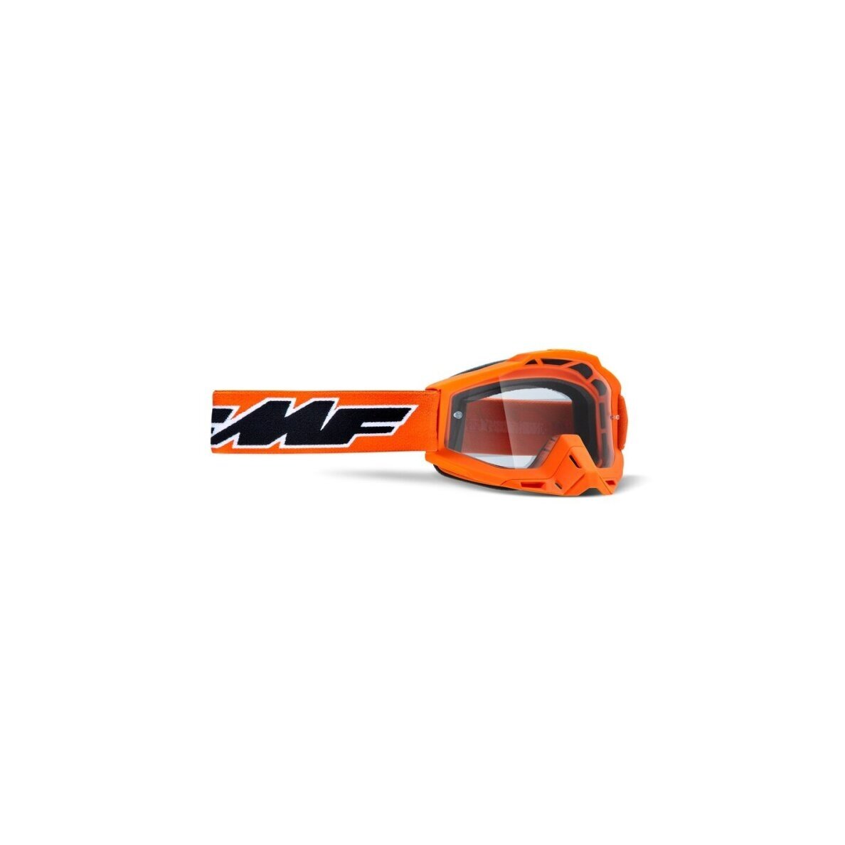 FMF PowerBomb ROCKET Orange - Clear Lens akiniai FMF PowerBomb ROCKET Orange - Clear Lens akiniai