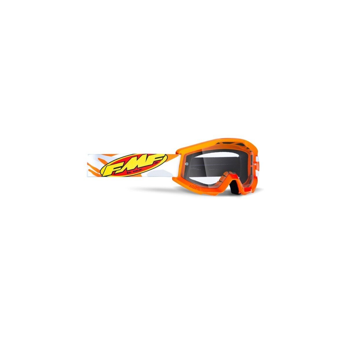 FMF PowerCore ASSAULT Grey - Clear Lens akiniai