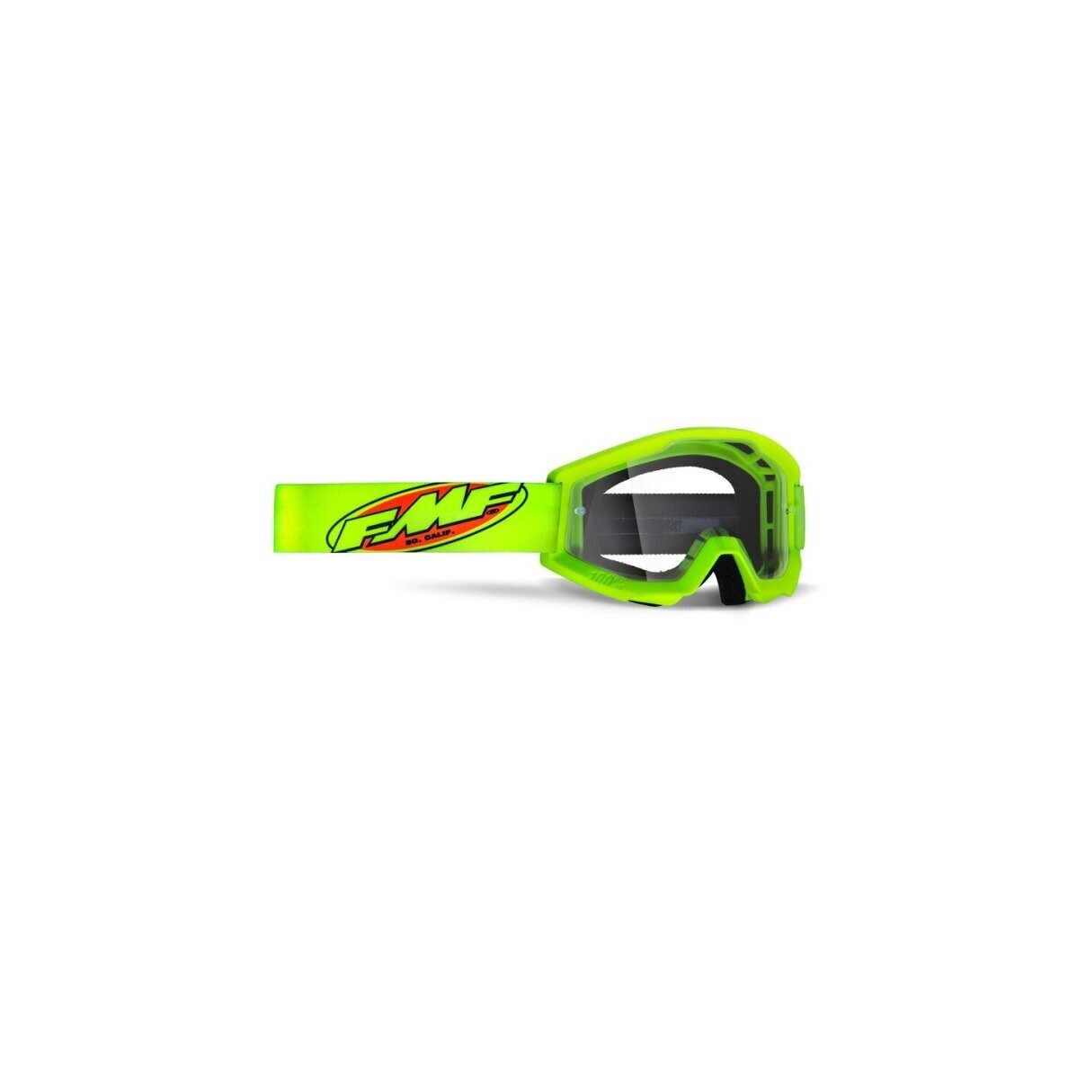 FMF PowerCore CORE Yellow - Clear Lens akiniai FMF PowerCore CORE Yellow - Clear Lens akiniai