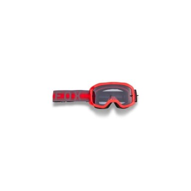 FOX MAIN INTERFERE GOGGLE-SMOKE FLUORESCENT RED akiniai