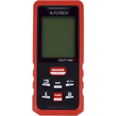 FUTECH DISTY 40 Lazerinis Atstumų Matuoklis Raudonas spindulys FUTECH DISTY 40 Lazerinis Atstumų Matuoklis Raudonas spindulys