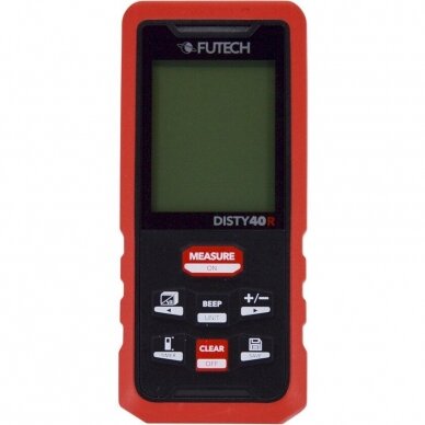 FUTECH DISTY 40 Lazerinis Atstumų Matuoklis Raudonas spindulys 1