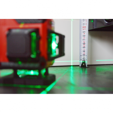 Futech FLOOR 3D GREEN  žalias 3D lazerinis nivelyras (Su Ličio jonų baterija) 2
