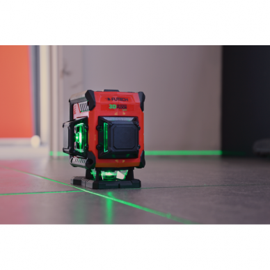 Futech FLOOR 3D GREEN žalias 3D lazerinis nivelyras (Su Ličio jonų baterija) 5 Futech FLOOR 3D GREEN žalias 3D lazerinis nivelyras (Su Ličio jonų baterija) 5