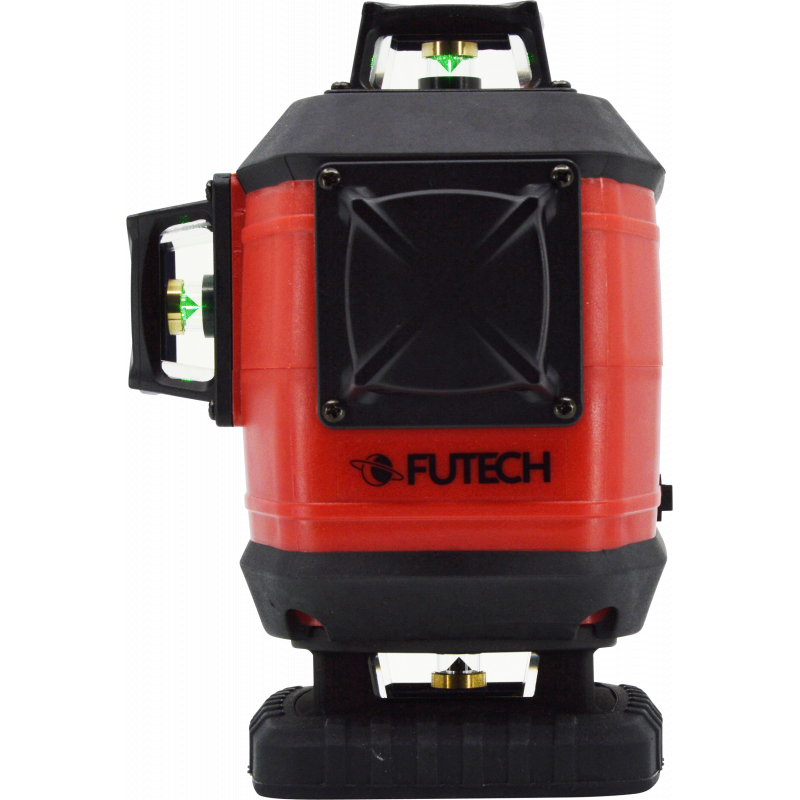 FUTECH MC4DE Multicross 4D Electronic 034.4DE lazerinis nivelyras 4 akių (Li-Ion baterija) + 180cm stovas 7 FUTECH MC4DE Multicross 4D Electronic 034.4DE lazerinis nivelyras 4 akių (Li-Ion baterija) + 180cm stovas 7