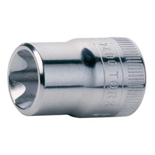 Galvutė 7800TORX E8 1/2" Galvutė 7800TORX E8 1/2"