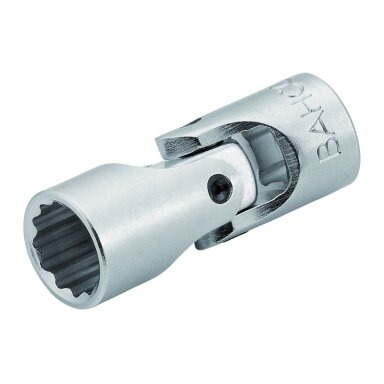 Galvutė dvylikakampė pasukama A6710DZ 1/2" jungtis 1/4"