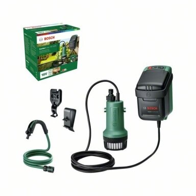 Bosch GardenPump 18V-2000 solo Vandens siurbliai Bosch GardenPump 18V-2000 solo Vandens siurbliai