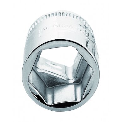 Galvutė šešiakampė 3/8" 17mm 7400SM Galvutė šešiakampė 3/8" 17mm 7400SM