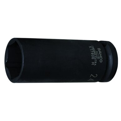 Galvutė smūginė šešiakampė 1/2" ,prailginta, 18mm K7806M Bahco Galvutė smūginė šešiakampė 1/2" ,prailginta, 18mm K7806M Bahco