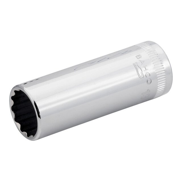 Galvutė dvylikakampė ilga 1/4"  A6800DM 6mm