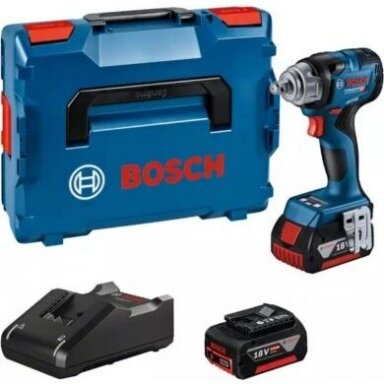 Bosch GDS 18V-450 PC AKUMULIATORINIS SMŪGINIS VERŽLIASUKIS 2x5.0Ah GAL 18V-40, LB Bosch GDS 18V-450 PC AKUMULIATORINIS SMŪGINIS VERŽLIASUKIS 2x5.0Ah GAL 18V-40, LB