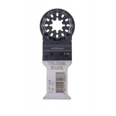 Geležtė universali Bimetalinė multifunkciniam įrankiui 50x30mm, metalui, Starlock tvirtinimas Tajima Geležtė universali Bimetalinė multifunkciniam įrankiui 50x30mm, metalui, Starlock tvirtinimas Tajima