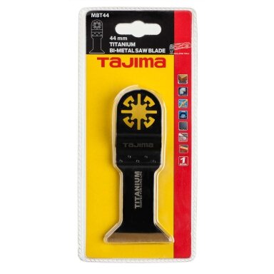 Geležtė universali Bimetalinė su TiN danga multifunkciniam įrankiui 44mm Tajima Geležtė universali Bimetalinė su TiN danga multifunkciniam įrankiui 44mm Tajima