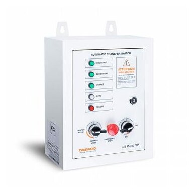 Generatoriaus automatinio valdymo blokas DAEWOO ATS 15-400 GDA, 16.5kW