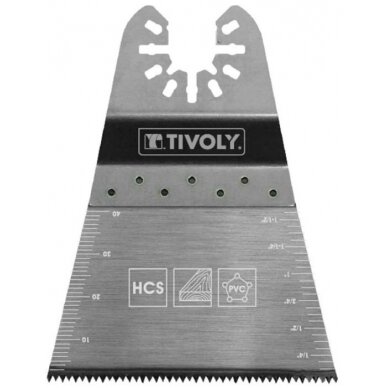 Geležtė universali multifunkciniam įrankiui 68x40mm, HCS (hardened teeth), medienai Geležtė universali multifunkciniam įrankiui 68x40mm, HCS (hardened teeth), medienai