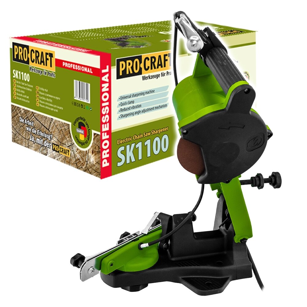 Grandinių galąstuvas „ProCraft SK1100” Grandinių galąstuvas „ProCraft SK1100”