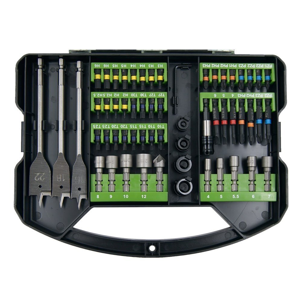 Grąžtų ir antgalių rinkinys „ProCraft DBS-101” 3 Grąžtų ir antgalių rinkinys „ProCraft DBS-101” 3
