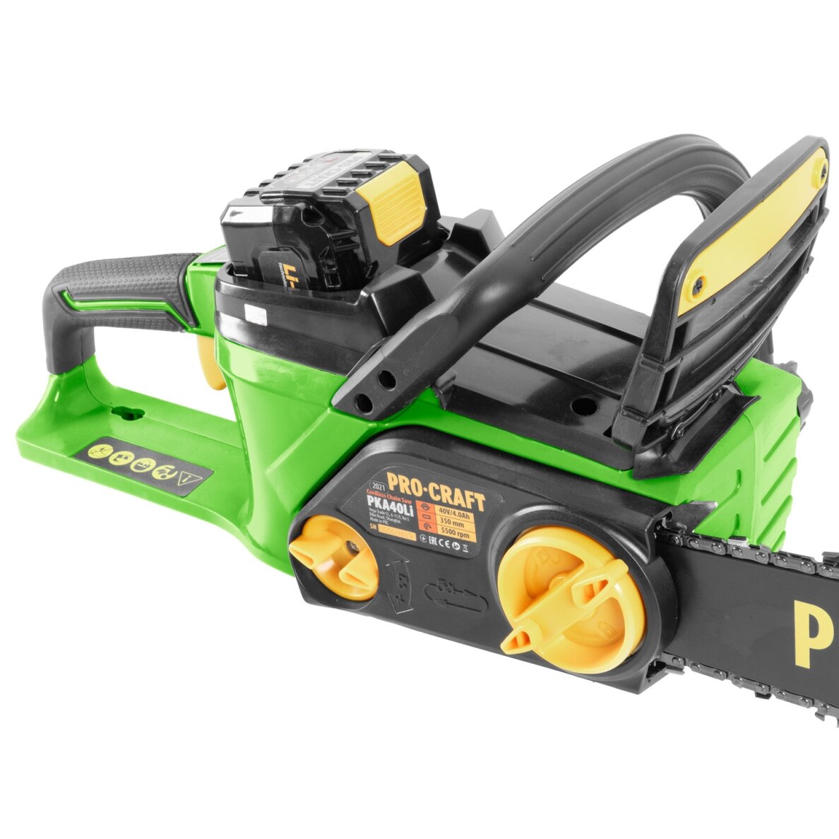 Grandininis pjūklas „ProCraft PKA40Li” 8 Grandininis pjūklas „ProCraft PKA40Li” 8