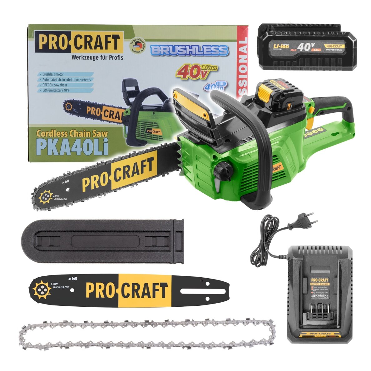 Grandininis pjūklas „ProCraft PKA40Li”