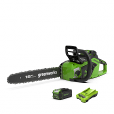 Greenworks GD40CS18K4 GRANDININIS PJŪKLAS 1,8kW (40V su 4Ah akumuliatoriumi ir krovikliu)