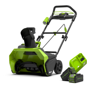 Greenworks gd40stUBXF SNIEGO VALYTUVAS + G40ABII LAPŲ PŪSTUVAS (40V su 2 x 4Ah akumuliatoriumi ir greituoju krovikliu) 1 Greenworks gd40stUBXF SNIEGO VALYTUVAS + G40ABII LAPŲ PŪSTUVAS (40V su 2 x 4Ah akumuliatoriumi ir greituoju krovikliu) 1