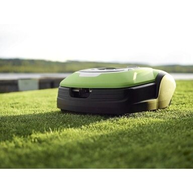 GREENWORKS OPTIMOW 15 VEJOS PJOVIMO ROBOTAS (iki 1 500 m2 ploto vejoms) GREENWORKS OPTIMOW 15 VEJOS PJOVIMO ROBOTAS (iki 1 500 m2 ploto vejoms)