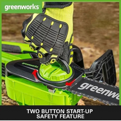 Greenworks G40CS30II GRANDININIS PJŪKLAS (40V Komplekte 2Ah akumuliatorius ir kroviklis. ) 2 Greenworks G40CS30II GRANDININIS PJŪKLAS (40V Komplekte 2Ah akumuliatorius ir kroviklis. ) 2