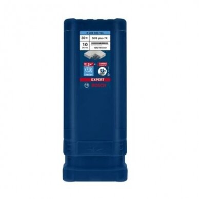 Grąžtas betonui Bosch SDS-plus, 10x100x165mm, 30 vnt. 2608900186 Grąžtas betonui Bosch SDS-plus, 10x100x165mm, 30 vnt. 2608900186